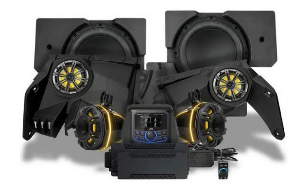  240-X32-PHZ6KL / 2017-20265 Can-Am X3, Phase-6 K-Spec 6-Speaker 1650watt System w/JVC